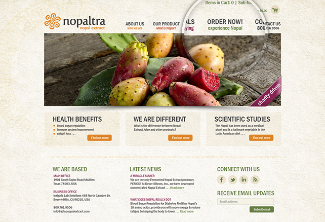 Nopaltra E-Commerce Website