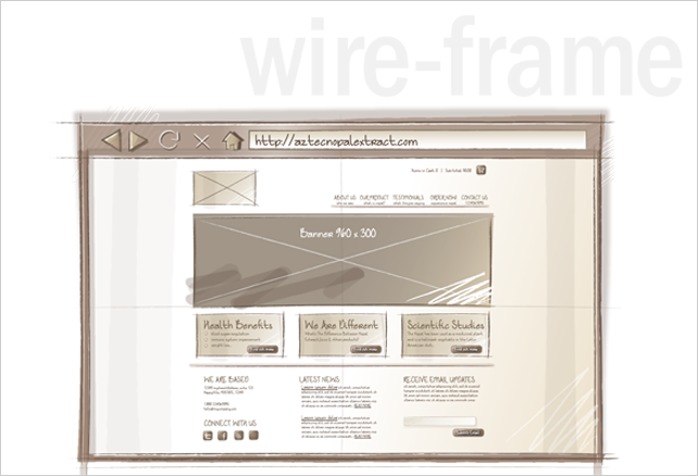 Nopaltra Wireframe